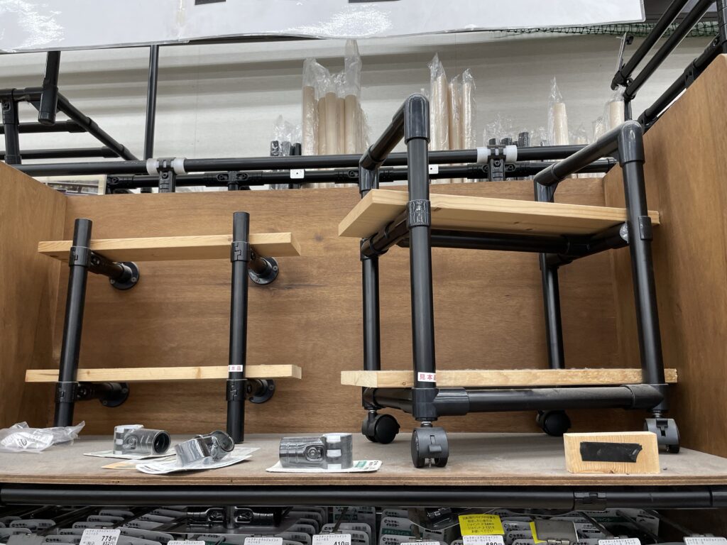 DIY イレクターパイプで自転車置き場を作る準備編ちばいえ