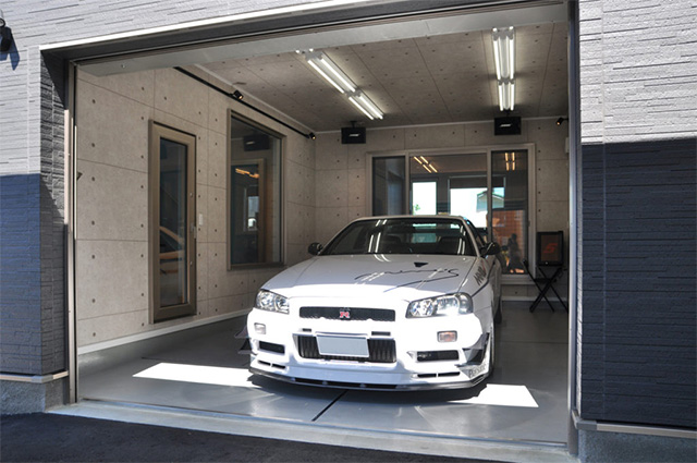 車好きな方のためのガレージハウスがある家カイケンホーム