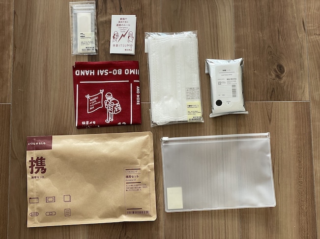 わが家の防災 無印良品リュックで作る・災害時持ち出し袋、中身を公開！『つづく、暮らし』 子供と一緒に、無理なく すっきり 続けられるお片付け