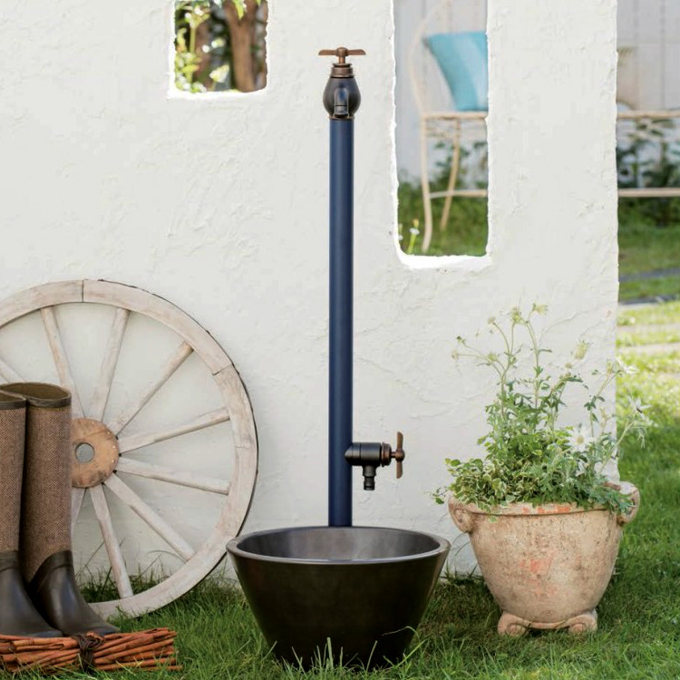 ドラム缶 洗面台 立水栓 インダストリアル ガレージ水栓 アメリカンガレージアメリカンフェンスガレージ雑貨ベース雑貨店舗什器