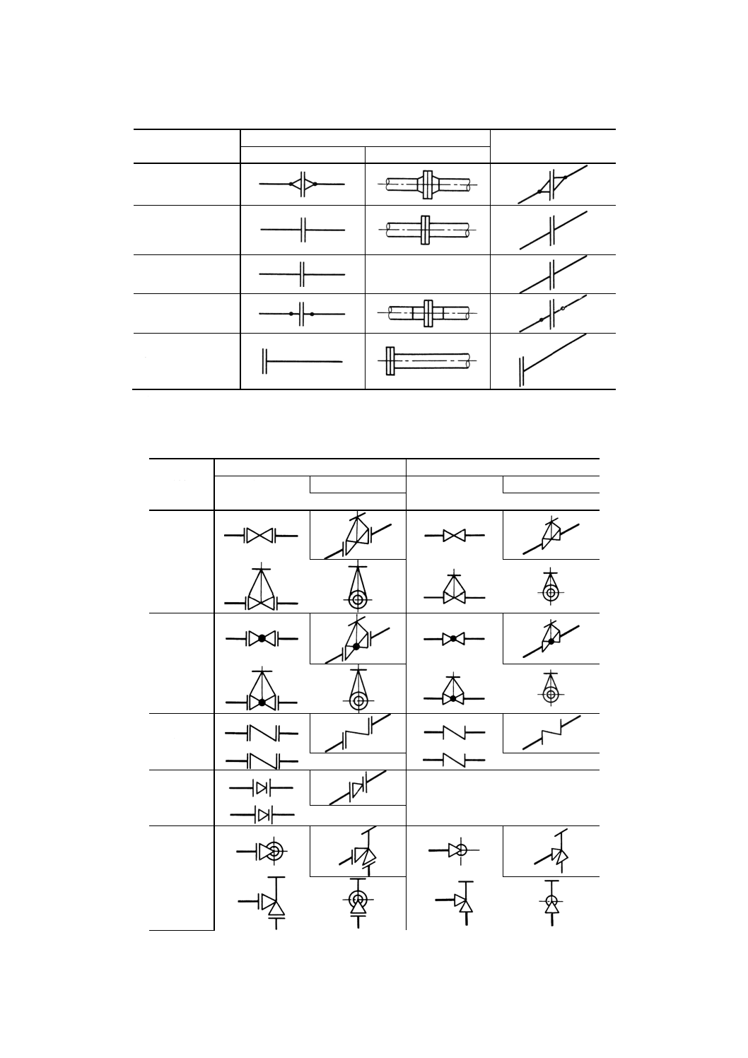 バルブ,弁記号配管図面
